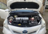 Toyota – Prius PLUS – PEARL White  – 2013 – PETROL / HYBRID – MPV 7 SEATER